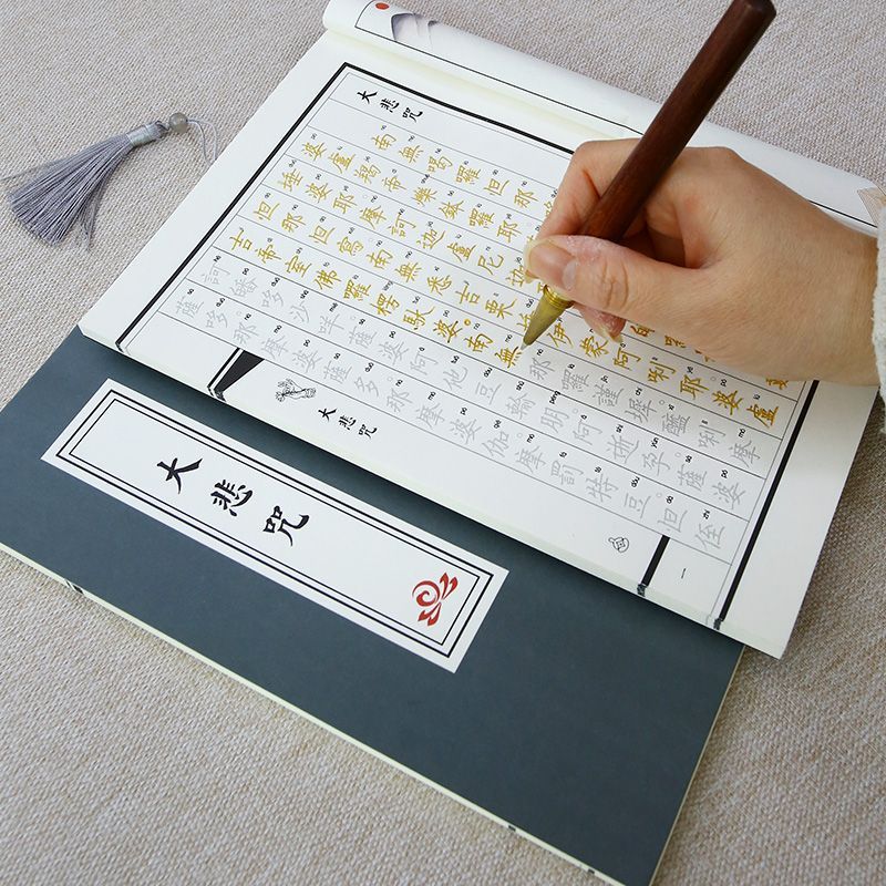 道教の清経経典書写練習帳、中国文字練習、書道初心者向け手書き - Chinese Calligraphy Practice Book のレビューと価格