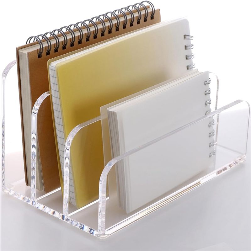 Voltvibe-3：透明アクリル製のファイルホルダー。透明 - Clear Acrylic Book Stand Holder のレビューと価格